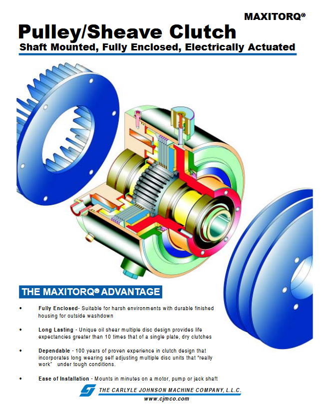 Multiple Disc Pulley Clutch (EPC)